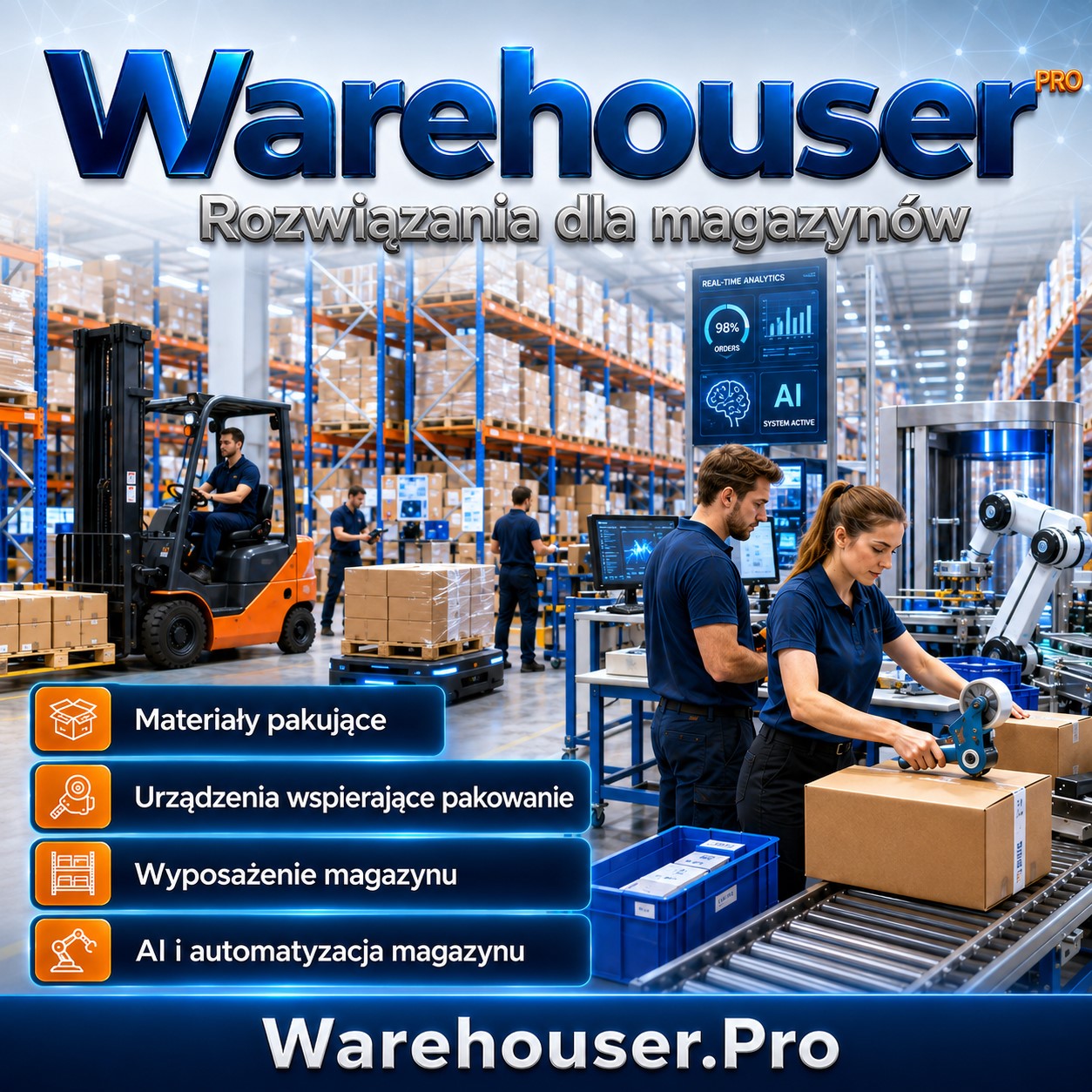 Warehouser PRO Rozwiązania dla magazynów