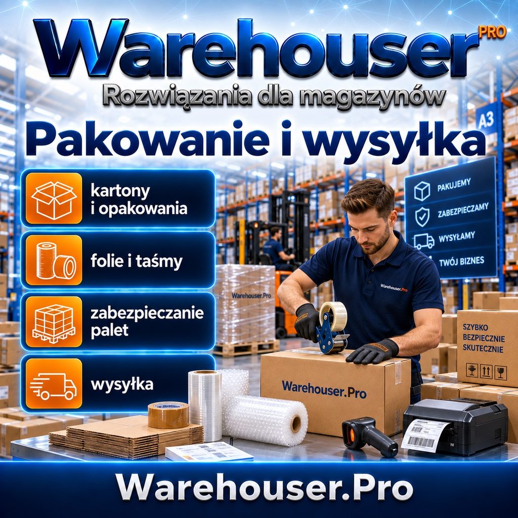 Warehouser PRO — Produkty, urządzenia i usługi dla magazynów i produkcji