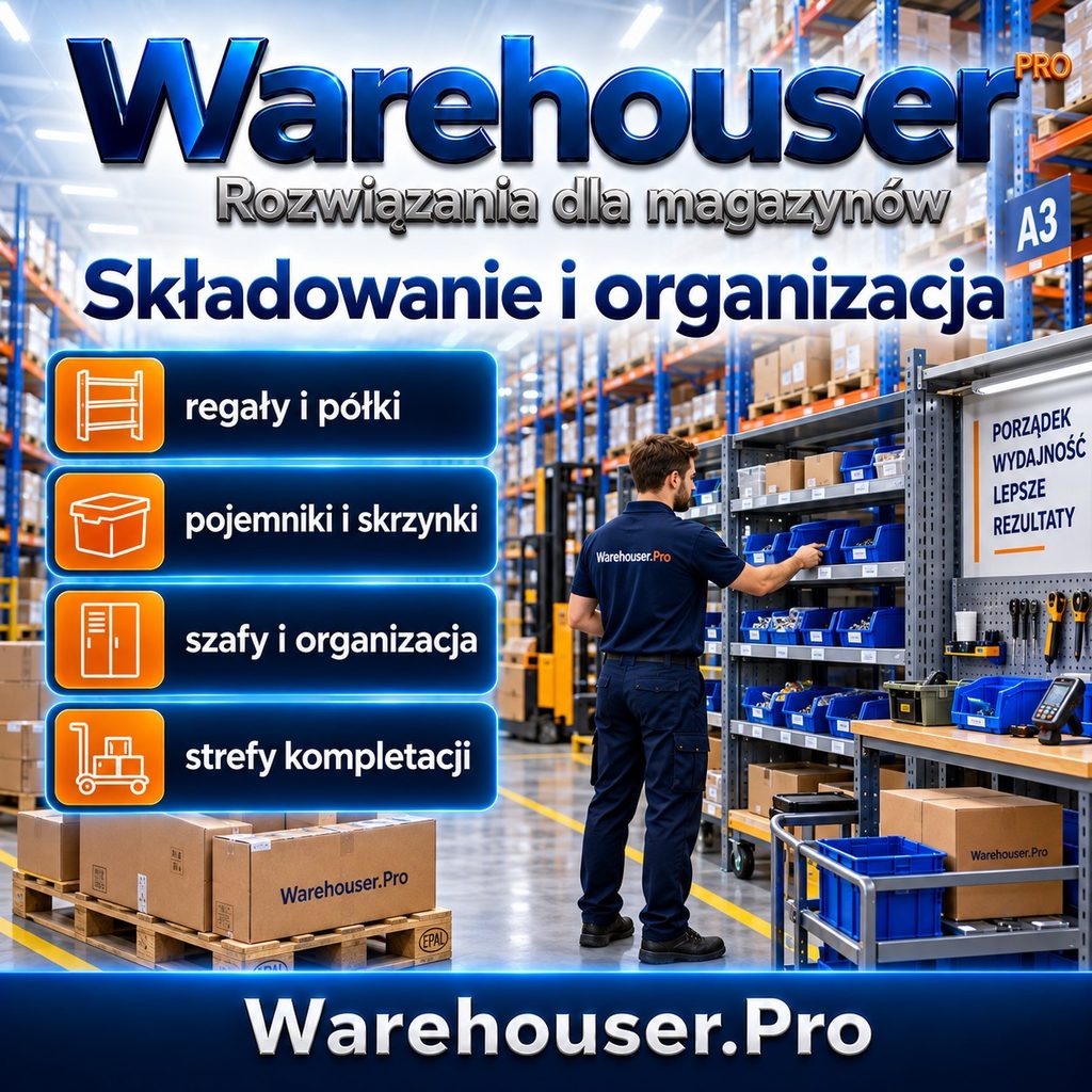 Warehouser PRO — Produkty, urządzenia i usługi dla magazynów i produkcji
