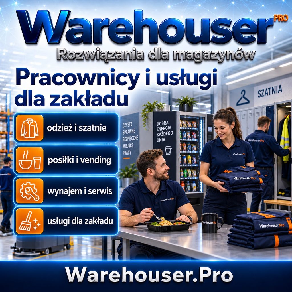 Warehouser PRO — Produkty, urządzenia i usługi dla magazynów i produkcji